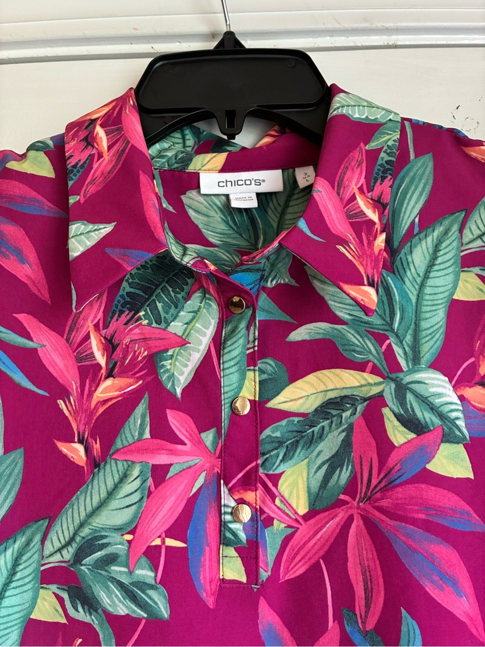 Women’s CHICOS Summer Dress Large (Chicos size 2). - Picture 3 of 8
